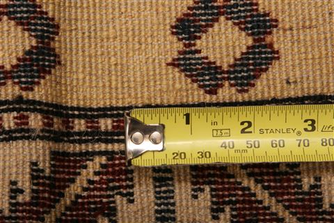 Kazak Beige Square Hand Knotted 68 X 82 Area Rug 100-26660 Image 7