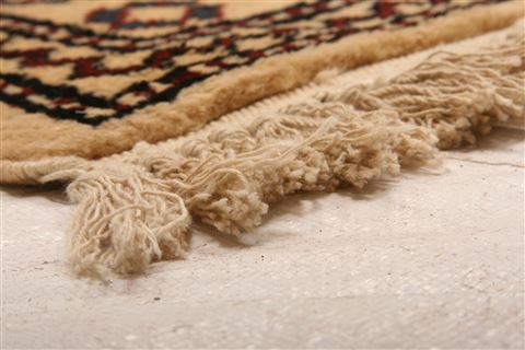 Kazak Beige Square Hand Knotted 68 X 82 Area Rug 100-26660 Image 9