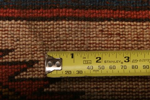 Kazak Orange Hand Knotted 63 X 80 Area Rug 253-26661 Image 7