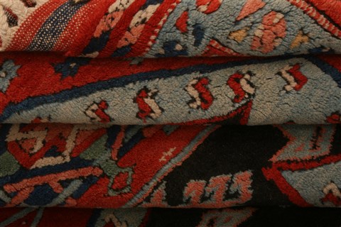Gabbeh Red Square Hand Knotted 56 X 64 Area Rug 253-26662 Image 12
