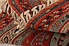 Gabbeh Red Square Hand Knotted 56 X 64 Area Rug 253-26662 Thumb 11