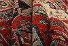 Gabbeh Red Square Hand Knotted 56 X 64 Area Rug 253-26662 Thumb 2