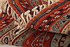 Gabbeh Red Square Hand Knotted 56 X 64 Area Rug 253-26662 Thumb 3