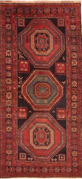 Russia Kazak Blue Rectangle 5x7 ft Wool Carpet 26663