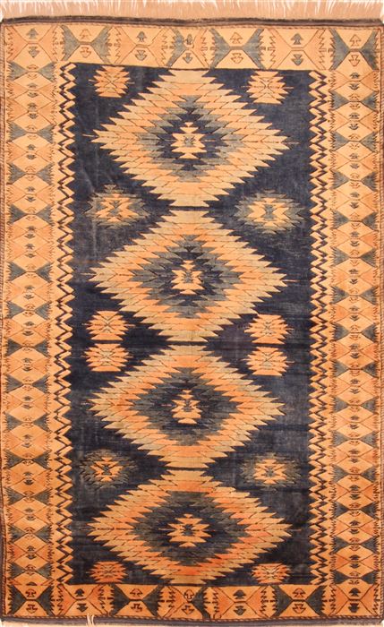 Shirvan Yellow Hand Knotted 55 X 86 Area Rug 100-26664 Image 0