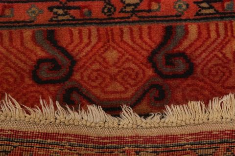 Koliai Red Hand Knotted 211 X 511 Area Rug 100-26668 Image 10