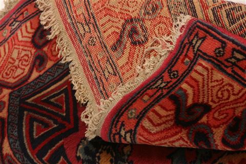 Koliai Red Hand Knotted 211 X 511 Area Rug 100-26668 Image 5