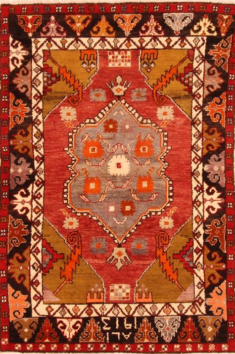 Kazak Red Hand Knotted 35 X 52 Area Rug 100-26674 Image 0