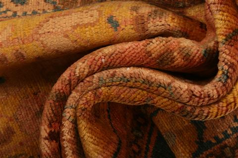 Lilihan Yellow Hand Knotted 39 X 57 Area Rug 253-26676 Image 2