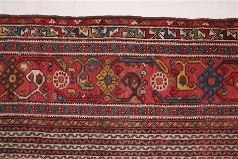 Qashqai Beige Hand Knotted 76 X 159 Area Rug 400-26678 Image 19