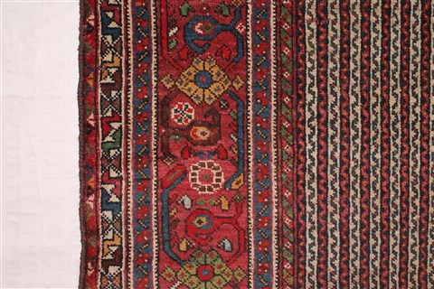 Qashqai Beige Hand Knotted 76 X 159 Area Rug 400-26678 Image 1
