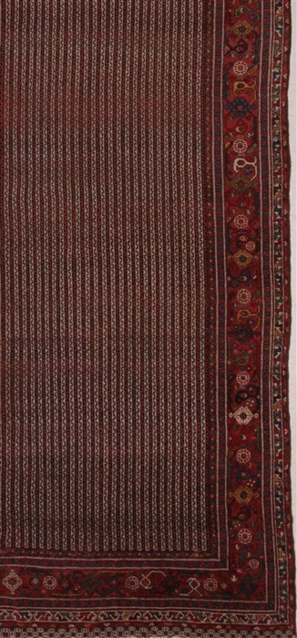 Qashqai Beige Hand Knotted 76 X 159 Area Rug 400-26678 Image 4