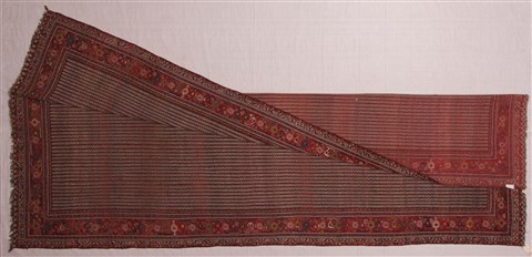 Qashqai Beige Hand Knotted 76 X 159 Area Rug 400-26678 Image 5