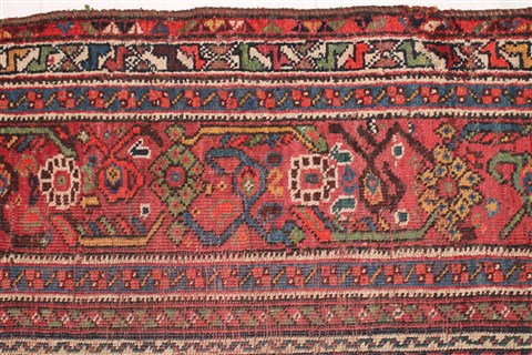 Qashqai Beige Hand Knotted 76 X 159 Area Rug 400-26678 Image 7