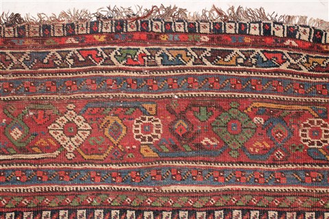 Qashqai Beige Hand Knotted 76 X 159 Area Rug 400-26678 Image 9