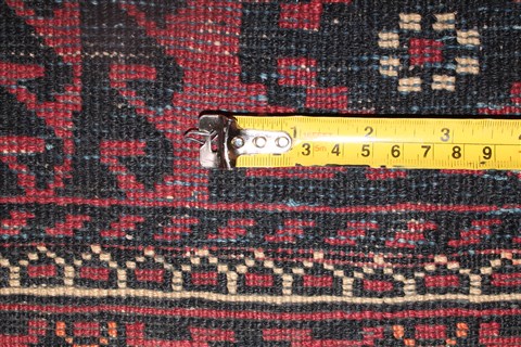 Baluch Red Runner Hand Knotted 35 X 611 Area Rug 400-26683 Image 9