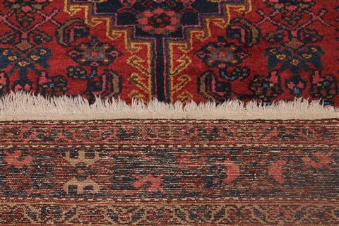 Zanjan Red Hand Knotted 44 X 611 Area Rug 400-26684 Image 13