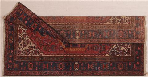 Zanjan Red Hand Knotted 44 X 611 Area Rug 400-26684 Image 2