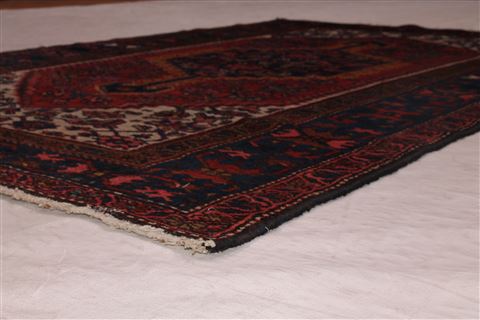 Zanjan Red Hand Knotted 44 X 611 Area Rug 400-26684 Image 6