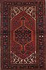 Zanjan Red Hand Knotted 44 X 611  Area Rug 400-26684 Thumb 0
