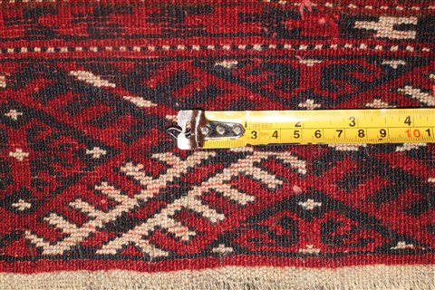 Turkman Red Hand Knotted 37 X 58 Area Rug 400-26686 Image 13
