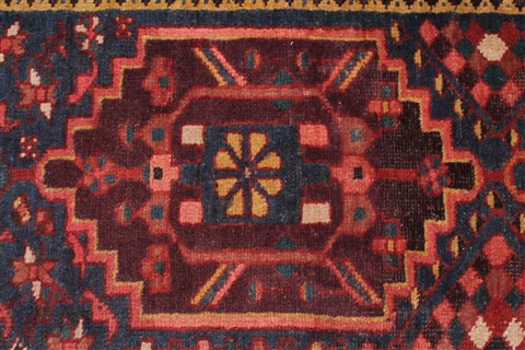 Bakhtiar Beige Runner Hand Knotted 54 X 102 Area Rug 400-26687 Image 11