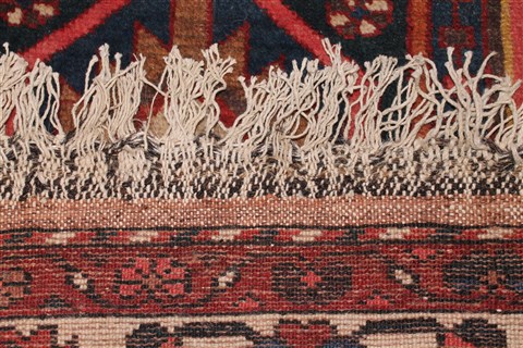 Bakhtiar Beige Runner Hand Knotted 54 X 102 Area Rug 400-26687 Image 12
