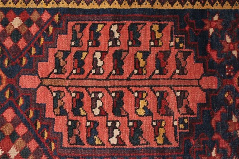 Bakhtiar Beige Runner Hand Knotted 54 X 102 Area Rug 400-26687 Image 13