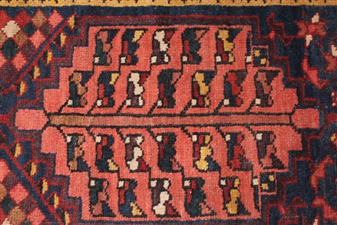 Bakhtiar Beige Runner Hand Knotted 54 X 102 Area Rug 400-26687 Image 14