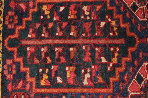 Bakhtiar Beige Runner Hand Knotted 54 X 102 Area Rug 400-26687 Image 19