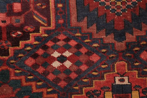 Bakhtiar Beige Runner Hand Knotted 54 X 102 Area Rug 400-26687 Image 1