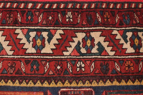 Bakhtiar Beige Runner Hand Knotted 54 X 102 Area Rug 400-26687 Image 21