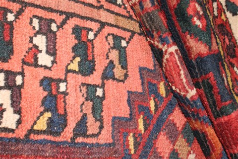 Bakhtiar Beige Runner Hand Knotted 54 X 102 Area Rug 400-26687 Image 5