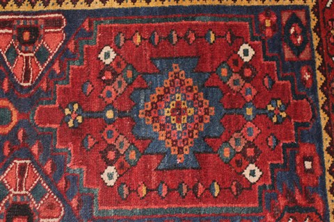 Bakhtiar Beige Runner Hand Knotted 54 X 102 Area Rug 400-26687 Image 7