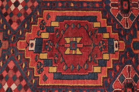 Bakhtiar Beige Runner Hand Knotted 54 X 102 Area Rug 400-26687 Image 9