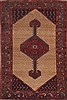 Koliai Beige Square Hand Knotted 36 X 42 Area Rug 400-26688 Thumb 0