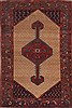 Koliai Beige Square Hand Knotted 36 X 42  Area Rug 400-26688 Thumb 0