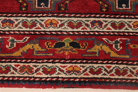 Bakhtiar Blue Hand Knotted 51 X 91 Area Rug 400-26689 Image 15