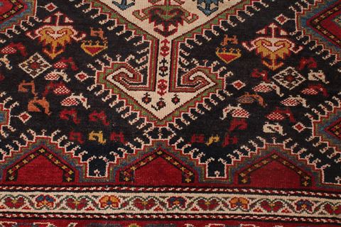 Bakhtiar Blue Hand Knotted 51 X 91 Area Rug 400-26689 Image 16