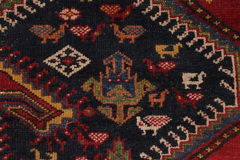 Bakhtiar Blue Hand Knotted 51 X 91 Area Rug 400-26689 Image 22