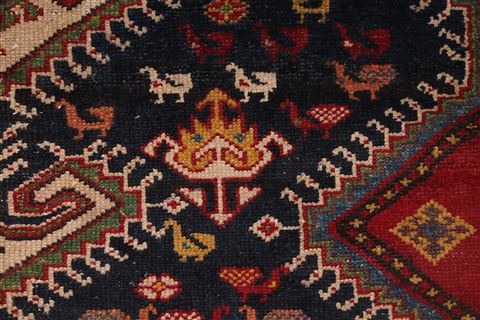 Bakhtiar Blue Hand Knotted 51 X 91 Area Rug 400-26689 Image 23