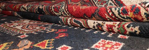 Bakhtiar Blue Hand Knotted 51 X 91 Area Rug 400-26689 Image 7