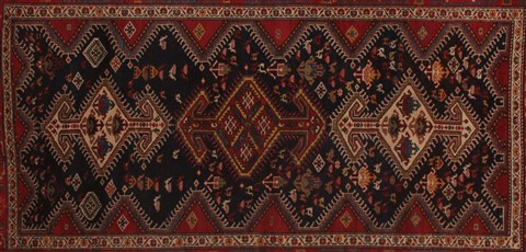 Bakhtiar Blue Hand Knotted 51 X 91 Area Rug 400-26689 Image 9