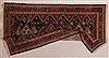 Bakhtiar Blue Hand Knotted 51 X 91 Area Rug 400-26689 Thumb 3