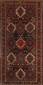 Persian Bakhtiar Blue Runner 10 to 12 ft Wool Carpet 26700