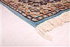 Kerman Blue Hand Knotted 50 X 82  Area Rug 400-26703 Thumb 3