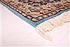 Kerman Blue Hand Knotted 50 X 82 Area Rug 400-26703 Thumb 3
