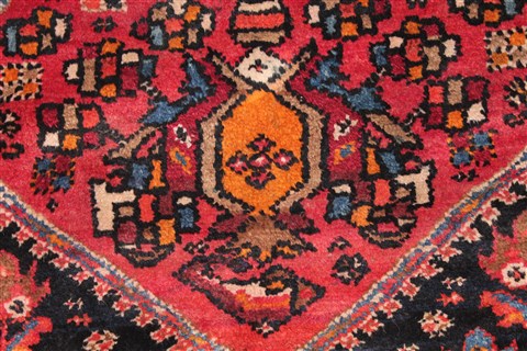 Qashqai Blue Runner Hand Knotted 411 X 106 Area Rug 400-26709 Image 11
