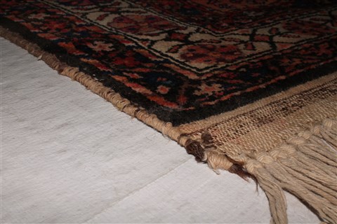 Qashqai Blue Runner Hand Knotted 411 X 106 Area Rug 400-26709 Image 6