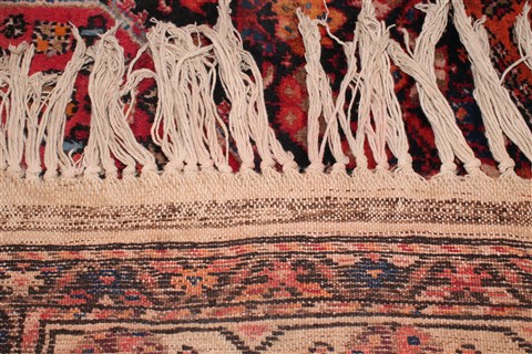 Qashqai Blue Runner Hand Knotted 411 X 106 Area Rug 400-26709 Image 7